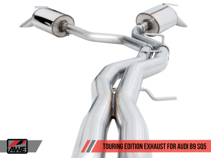 AWE Tuning Touring Catback Exhaust - No Tips | 3015-31016