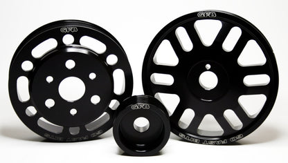 GFB 13 Subaru BRZ / 13 Scion FR-S 3 Pc L/W Pulley Kit (Inc Crank/Alternator/Water Pump Pulleys).