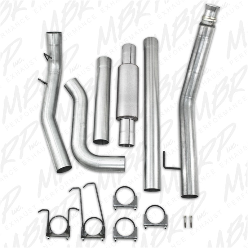 MBRP 1994-2002 Dodge 2500/3500 Cummins Turbo Back (94-97 Hanger HG6100 req.) P Series Exhaust System.