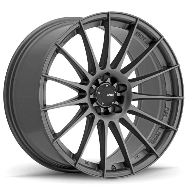 Konig Rennform 18x8 5x112 ET45 Matte Grey.