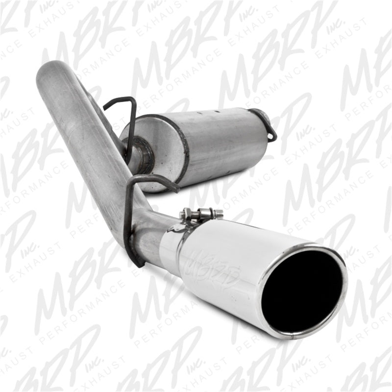 MBRP 2000-2006 Jeep Wrangler (JK) Inline-4 2.5L Inline-6 4.0L Cat Back Single Side.