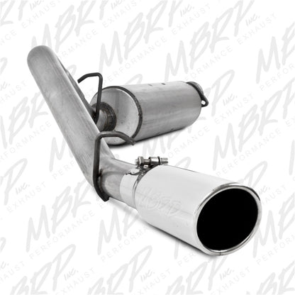 MBRP 2000-2006 Jeep Wrangler (JK) Inline-4 2.5L Inline-6 4.0L Cat Back Single Side.