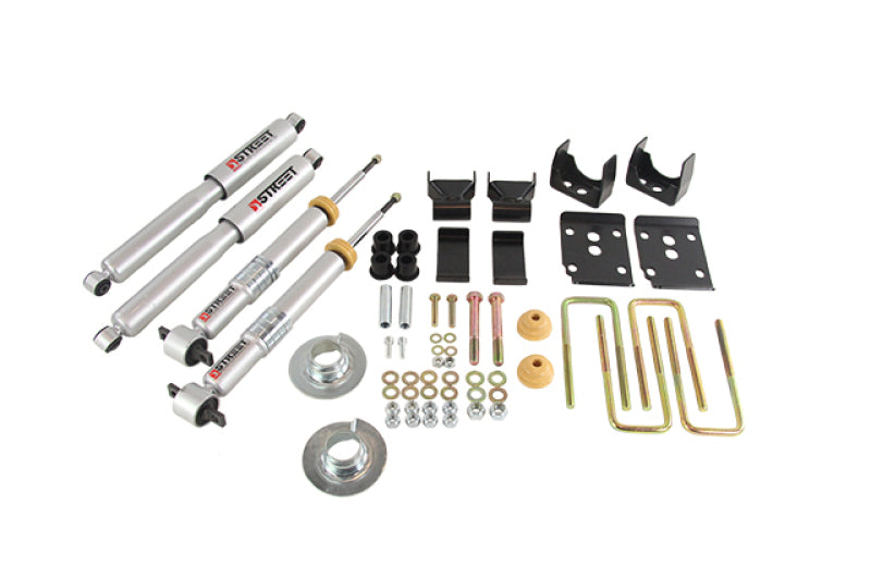 Belltech 2015+ Ford F-150 1-3in Front 5in Rear Lower Kit with SP Shocks.