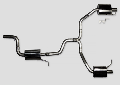 AWE Tuning Touring Catback Exhaust - Chrome Tips | 3010-32018