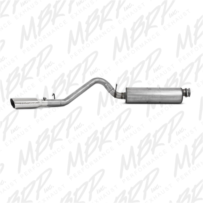 MBRP 2000-2006 Jeep Wrangler (JK) Inline-4 2.5L Inline-6 4.0L Cat Back Single Side.