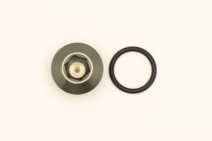 DeatschWerks 8AN ORB Male Plug Low Profile Internal Allen/Hex (Incl. O-Ring).