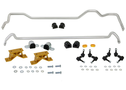 Whiteline 04-06 Subaru Impreza STI USDM Front & Rear Sway Bar Kit 24mm w/Mounts.