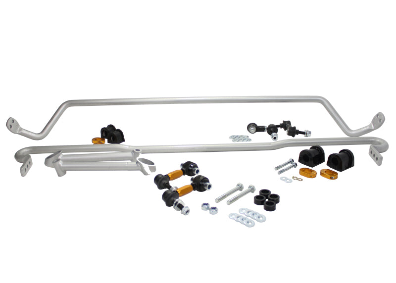 Whiteline 08-14 Subaru WRX / 11-14 WRX Front And Rear Sway Bar Kit.