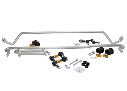 Whiteline 08-14 Subaru WRX / 11-14 WRX Front And Rear Sway Bar Kit.