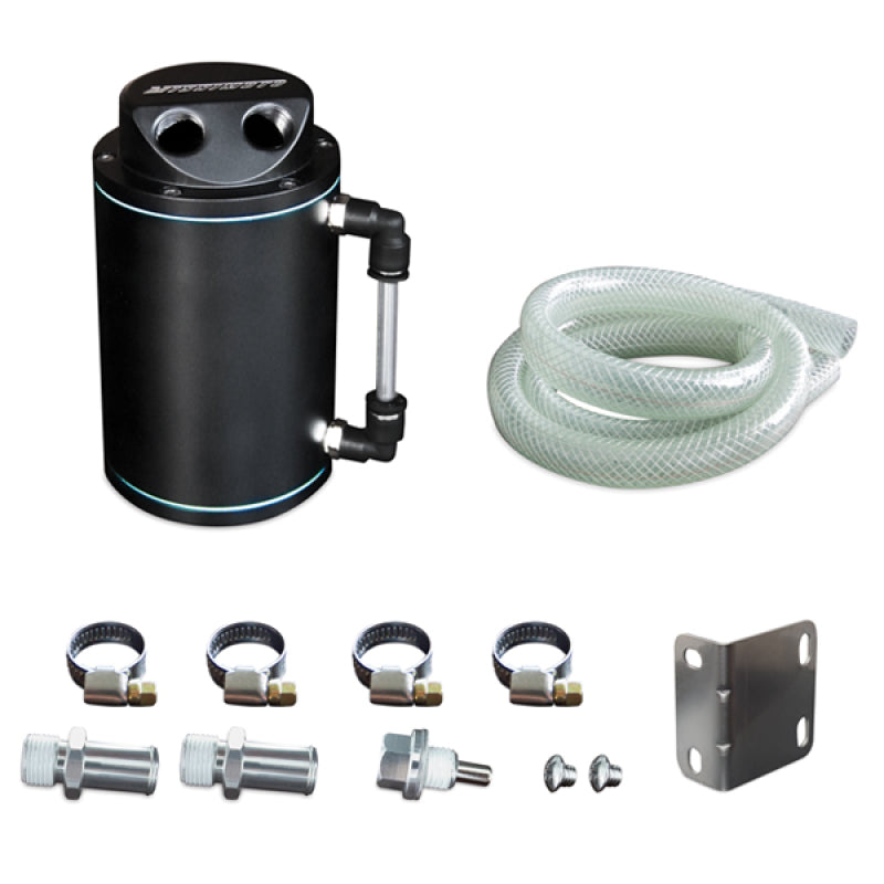 Mishimoto Black Oil Catch Can.