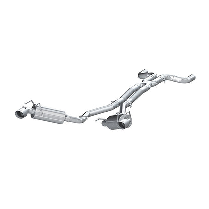MBRP 2010 Chev Camaro V6 3.6L Dual Cat Back Round Tips   (11 Conv. MUST purchase mbrpAD1710).