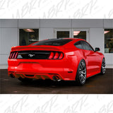 MBRP 15-18 Ford Mustang EcoBoost 2.3L Alum 3in Cat Back Dual Split Rear Exit (Street Version).