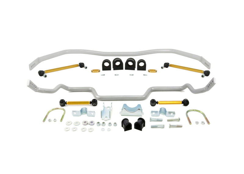 Whiteline 05-14 Ford Mustang (Incl. GT) Front & Rear Sway Bar Kit.